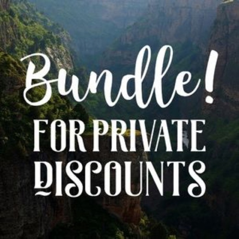 15% off 2+ listings from my closet 💕